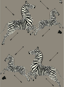 Scalamandré Zebra Safari Peel + Stick Wallpaper