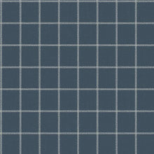 Load image into Gallery viewer, Threaded Plaid Peel + Stick Wallpaper
