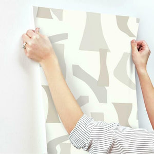 Modernist Peel + Stick Wallpaper