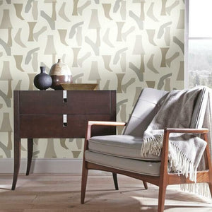 Modernist Peel + Stick Wallpaper