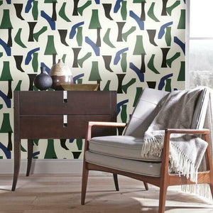 Modernist Peel + Stick Wallpaper