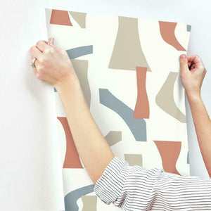 Modernist Peel + Stick Wallpaper