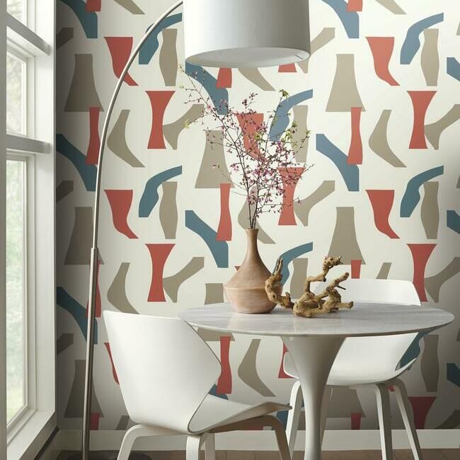 Modernist Peel + Stick Wallpaper