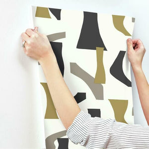 Modernist Peel + Stick Wallpaper