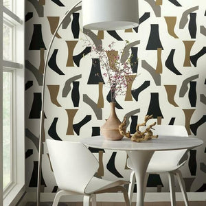 Modernist Peel + Stick Wallpaper