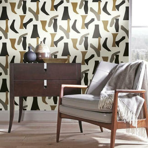 Modernist Peel + Stick Wallpaper