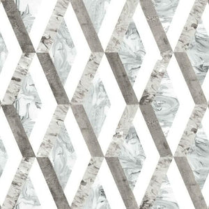 Marbled Diamond Peel + Stick Wallpaper