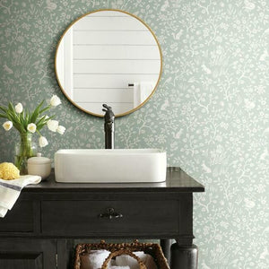 Fox and Hare Peel + Stick Wallpaper