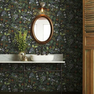 Rifle Paper Co. Juniper Forest Peel + Stick Wallpaper